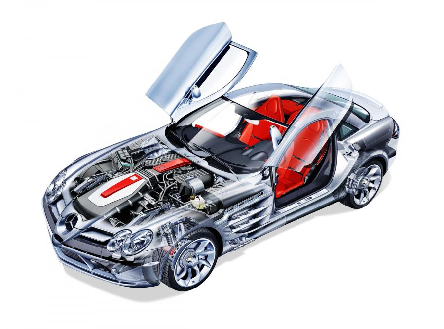  Mercedes-Benz SLR McLaren 2003 года  (фото 84 из 319)